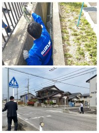 スタッフ全員で清掃活動を行いました☆